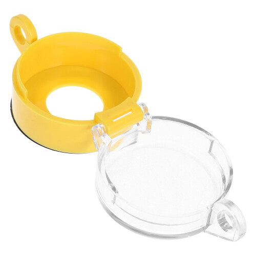 3Pièces Protecteur Transparent Bouton D'urgence Pièce Durable Multiusage 1
