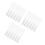 18Pièces Mini Spatules Plastique Transparentes Pour Crèmes Masques 8