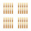 40Pièces Anches Bois Beige Pour Sax Soprano Durable Et Précises 6