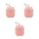 3Pièces Distributeur Formula Rose Portable Antifuite Usage 8