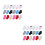 18Paires Souples Pour 18 Accessoires Coton 5