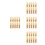 40Pièces Anches Bois Beige Pour Sax Soprano Durable Et Précises 7