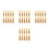 40Pièces Anches Bois Beige Pour Sax Soprano Durable Et Précises 9