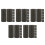 60Pièces Boîtes Cylindriques En Papier Noir, Polyvalent 8