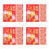240Pièces Sacs Argent Rouge Décor Nouvel An Chinois 10