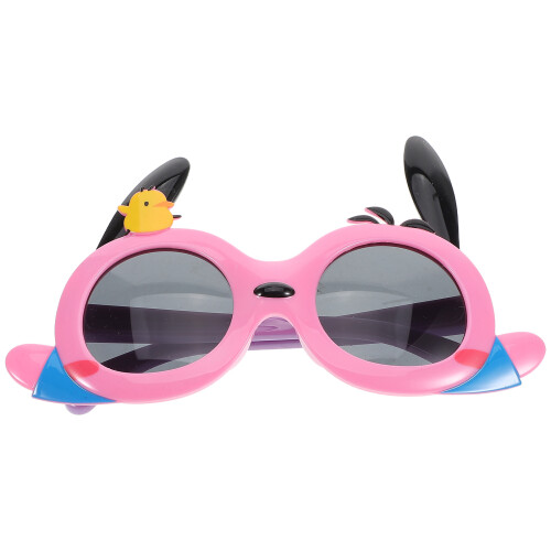 5Pièces Lunettes Bébé Rose Anti-Uv Solides Pour