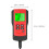 2Pièces Testeur Batterie Auto ABS Rouge Protection Et Mesure Précise 10