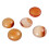 60Pièces Cabochons Semi- , Pierre Agate, Décoration DIY 3