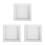 3Pièces Accessoires D'entretien Pour Plafond Wall, Panneaux ABS 4