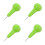 4Pièces Braille Vert Design Confortable PP Acier Pour Débutants 5