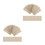 48Pièces Marque-Pages Bois À Broder, Design Unique Et Robuste 5