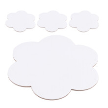 20Pièces Mini Toiles Blanches Coton Pour Dessin Peinture