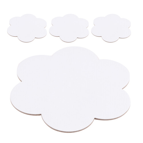20Pièces Mini Toiles Blanches Coton Pour Dessin Peinture