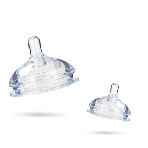 4Pièces Silicone Transparent Large Orthodontique Bébé 1
