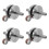 4Pièces Kit Argent Métal Atv Pour Tout- 8
