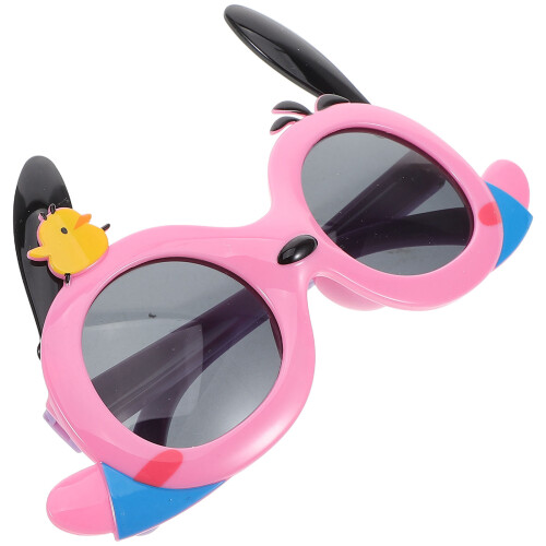 5Pièces Lunettes Bébé Rose Anti-Uv Solides Pour 1