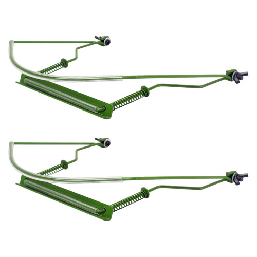6Pièces -Harmonica 10 Trous Métal Vert - Accessoire Cou Ajustable