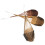 6Pcs Rustic Bamboo Plant Holders Wall Mounted Hanging Baskets for Home 3