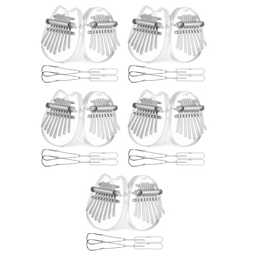 10Pièces Instrument Kalimba Mini Durable Pour Âges 2