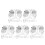 10Pièces Instrument Kalimba Mini Durable Pour Âges 5