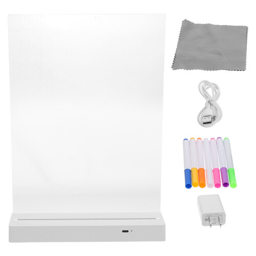 3Ensembles Tableaux LED Éclairés Portable Pour Bars Cafés Et Bureaux 1