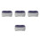 4Pièces Coussin Gonflable Repose-Pieds PVC 7