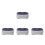 4Pièces Coussin Gonflable Repose-Pieds PVC 8