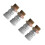4Pièces Accessoires Réservoir Métal Durable Kit Connecteurs 5