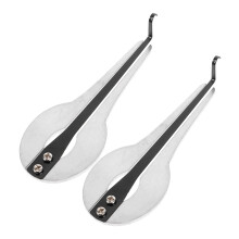 10Pièces Instrument Bouche Compact Métal Argent Guimbarde Pour Enfants