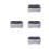 4Pièces Coussin Gonflable Repose-Pieds PVC 5