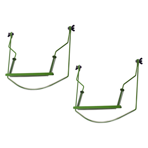 6Pièces -Harmonica 10 Trous Métal Vert - Accessoire Cou Ajustable 1