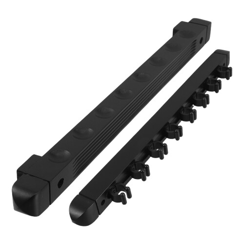 3Pièces Support Mural Pour Queues Billard Accessoires Inclus 1