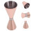 3Pièces Jigger Bartending Rose Acier Pour Cocktails 10