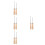 8Pièces Instrument Bourrage Coton Bois Pour Poupées 10