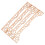 16Pièces Kit Mini Maison Bois Beige Pour Décor Sculpté Chinois 1
