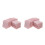 100Pcs Heart Shaped Pink Mailer Thick Shockproof Plastic 5