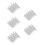 25Ensembles Accessoires Dessin Blancs Pour Ombrage Sculpture Argile 10