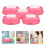 15Pièces Bouchons Silicone Étanches Rose Pour Bouteilles Lait En 8