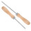8Pièces Instrument Bourrage Coton Bois Pour Poupées 3
