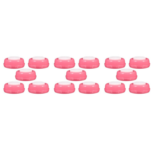 15Pièces Bouchons Silicone Étanches Rose Pour Bouteilles Lait En 2
