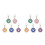 10Pièces Pendentifs Élégants Pour Collier D'animal En Zinc 3