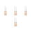 8Pièces Instrument Bourrage Coton Bois Pour Poupées 9