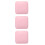 3Pièces Repose-Bras Rose PU Mousse Mémoire Confortable 7