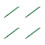 4Pièces Outils De Nœud De À Mouche Robuste Portables Vert 8