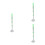 3Ensembles -Araignées Long Manche Ajustable Pièce+acier, Coloré 10