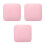 3Pièces Repose-Bras Rose PU Mousse Mémoire Confortable 9