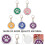 10Pièces Pendentifs Élégants Pour Collier D'animal En Zinc 11