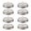 8Pièces Couvercles Fermentation Large Ouverture Acier Pour Bocaux 10