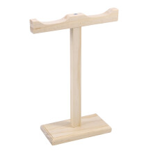 2Pcs Wood Parrot Cage Toys Beige Parrots Bird Toy