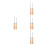 8Pièces Instrument Bourrage Coton Bois Pour Poupées 5